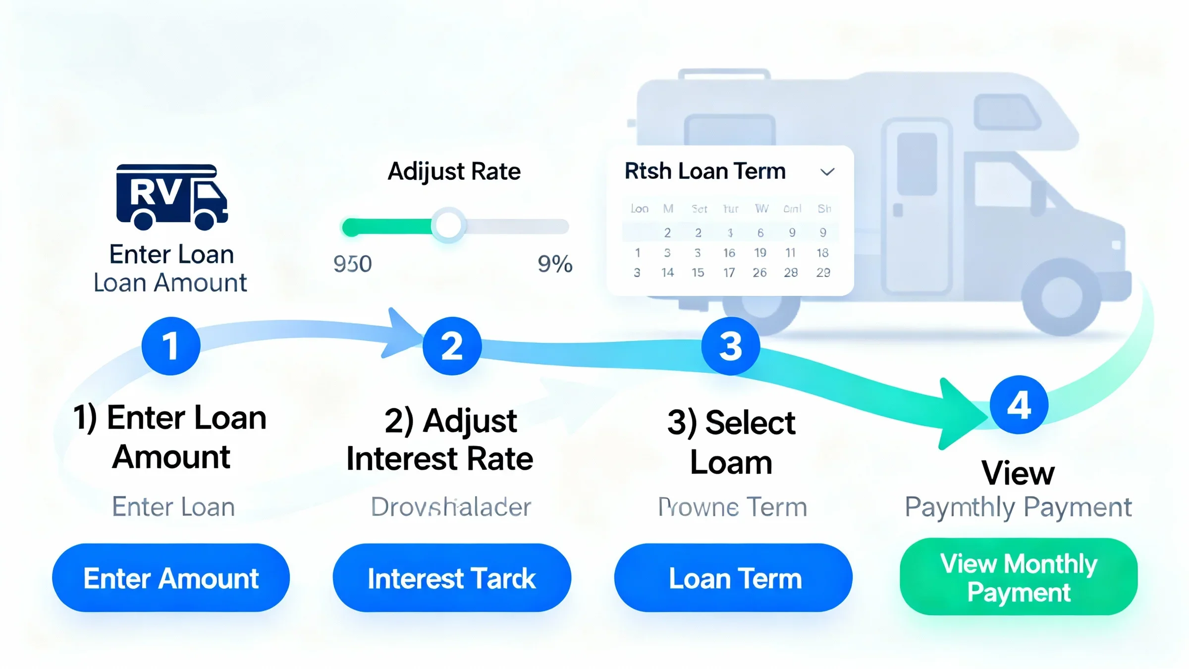 Steps to Use an RV Loan Calculator